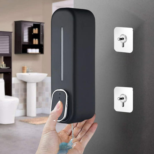ArloDot™ Premium Wall-Mounted Soap & Gel Dispenser (Matte Black)